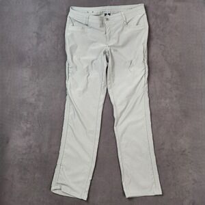 Kuhl Legendary Pants Women 12 REG Gray Casual Outdoor Hiking Lightweight Stretch